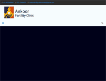 Tablet Screenshot of fertilityclinicmumbai.com